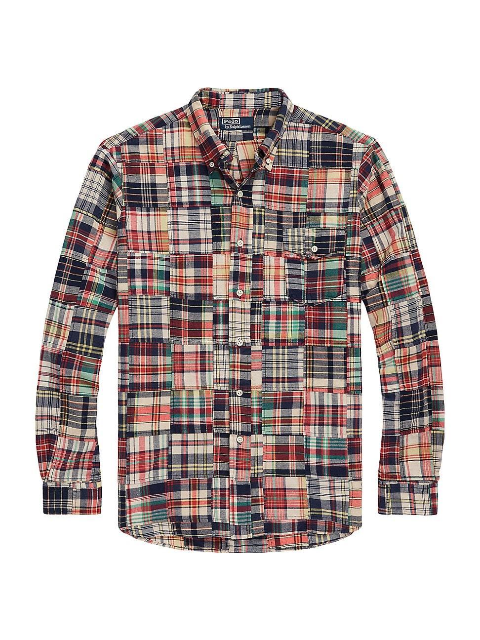 Mens Bleeding Madras Shirt Product Image