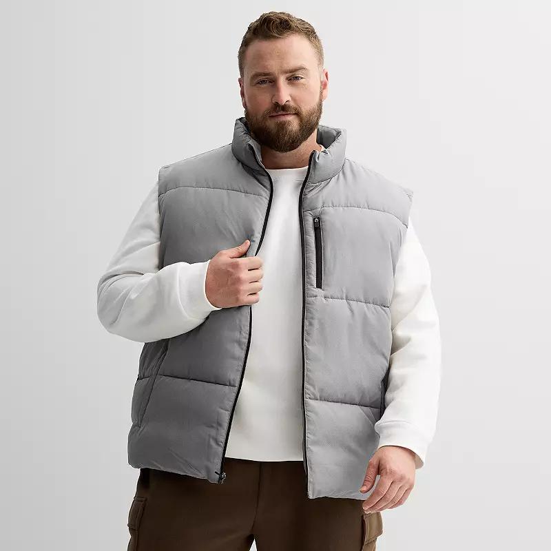 Big & Tall Tek Gear Insulated Puffer Vest, Mens Product Image