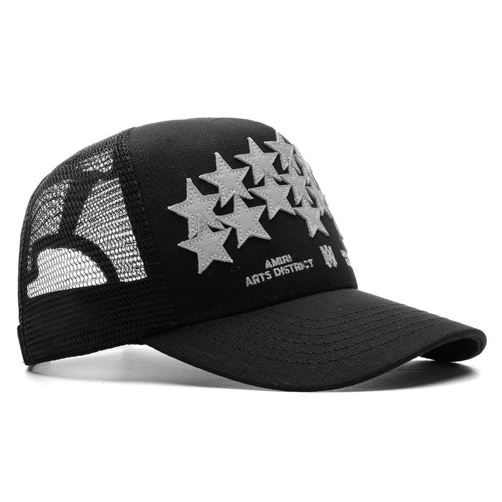 Stars Trucker Hat - Black Male Product Image