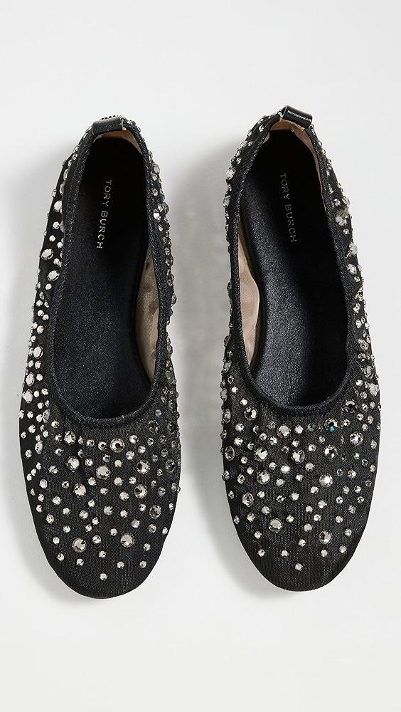 Tory Burch Eddie Crystal Ballet Flats 2.0 | Shopbop Product Image