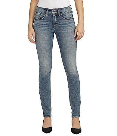 Silver Jeans Co. Suki Curvy Mid Rise Skinny Jeans Product Image