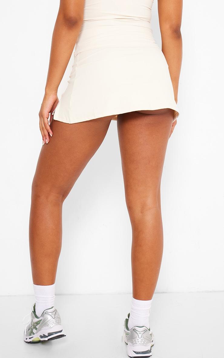 Butter Cream Snatched Sculpt A Line Mini Skirt Product Image