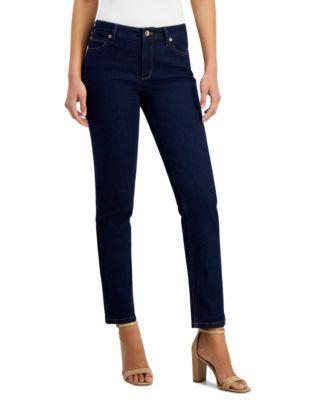 Anne Klein Womens Straight-Leg Jeans product image