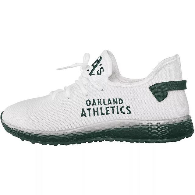 Mens FOCO Oakland Athletics Gradient Sole Knit Sneakers Product Image