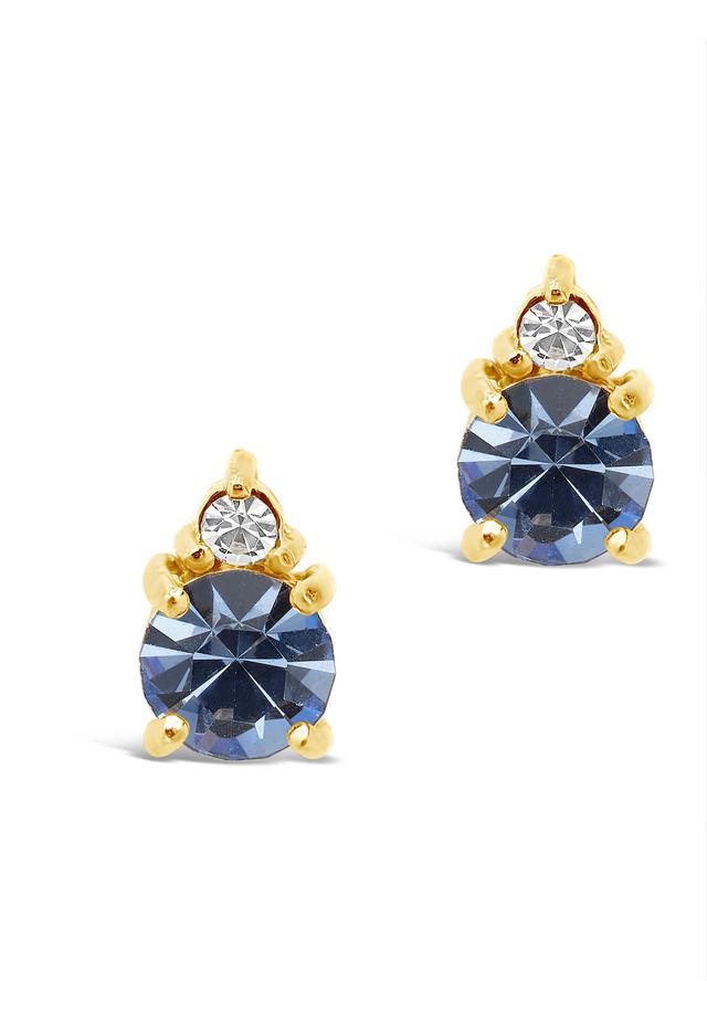 14K Gold Plated Birthstone Studs Product Image