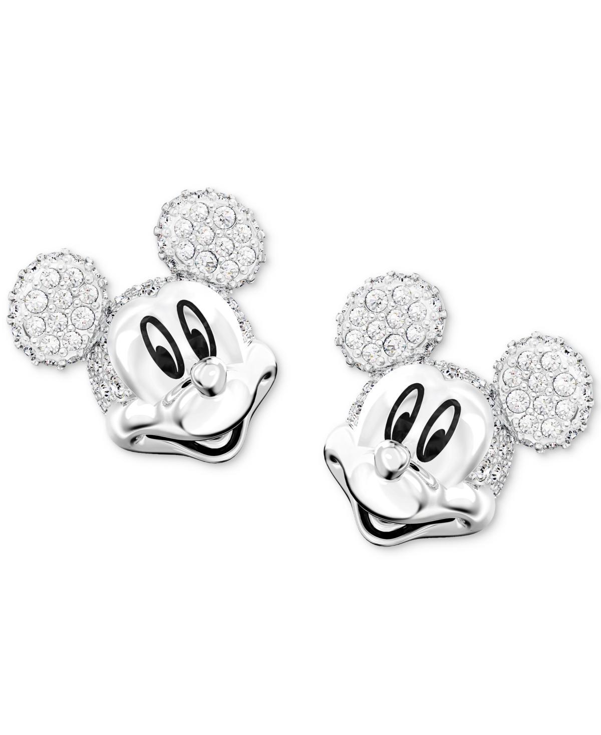 Swarovski Disney Mickey Mouse Crystal Stud Earrings Product Image