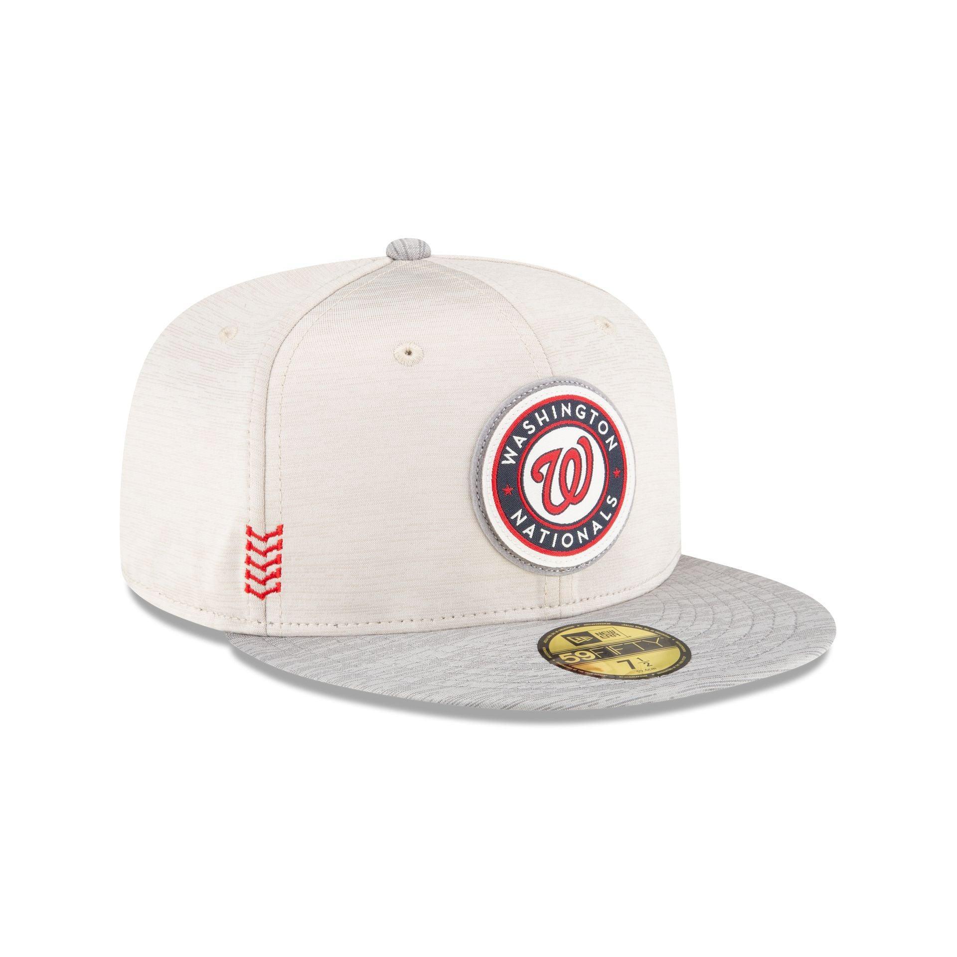 Washington Nationals 2024 Clubhouse Stone 59FIFTY Fitted Hat Male Product Image