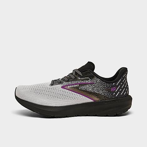 Brooks Womens Launch 10 Running Sneakers from Finish Line - Black, White Product Image