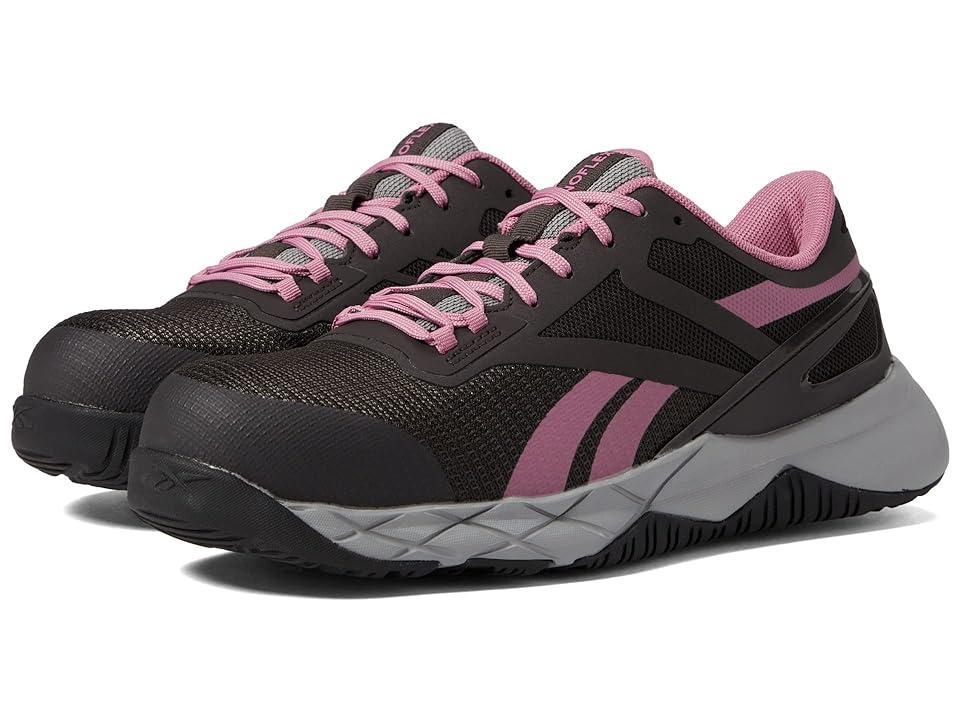 Reebok Work Nanoflex TR Work EH Comp Toe Pink) Women's Shoes Product Image