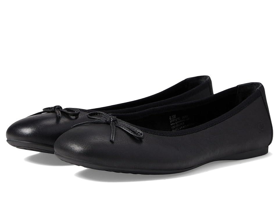 Born Brin Leather Ballerina Bow Flats Product Image