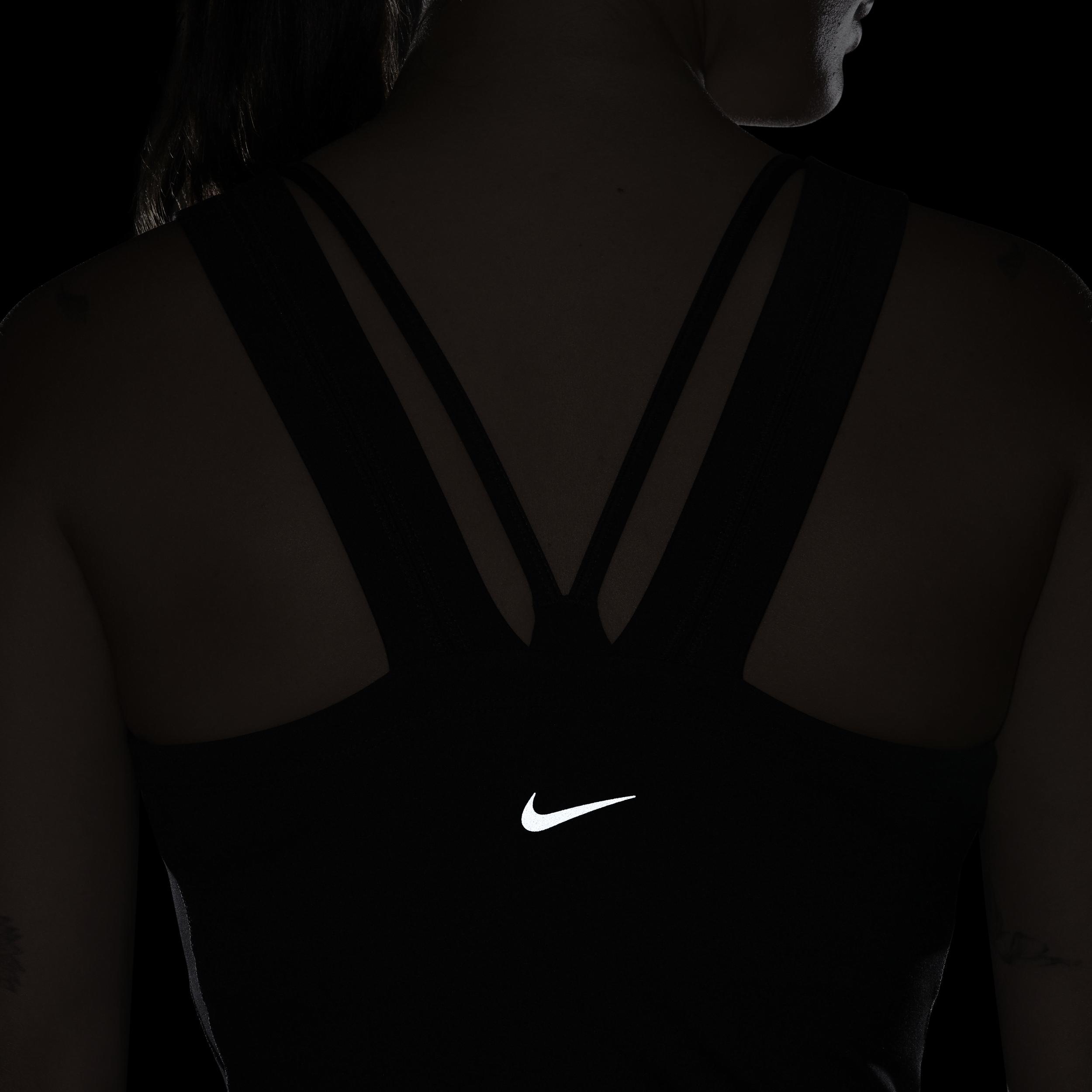 Nike Women's One Fitted Dri-FIT Strappy Cropped Tank Top Product Image