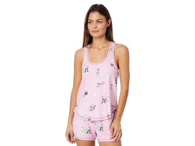 P.J. Salvage Rescues Are My Favorite Breed Tank Orchid) Women's Pajama Product Image