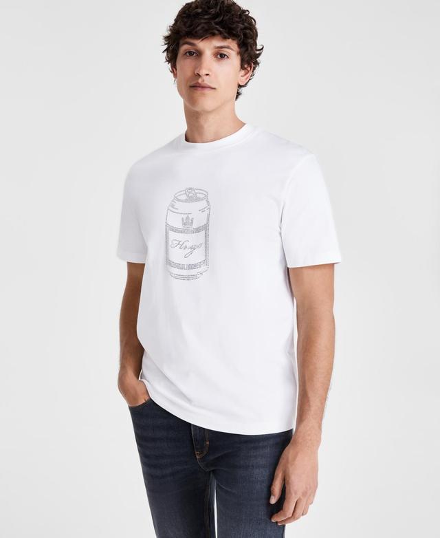 Hugo by Hugo Boss Mens Logo Graphic T-Shirt Product Image