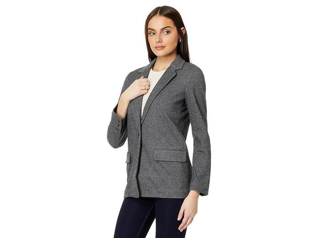 Faherty Dream Flannel Blazer (Mountain Charcoal) Men's Jacket Product Image