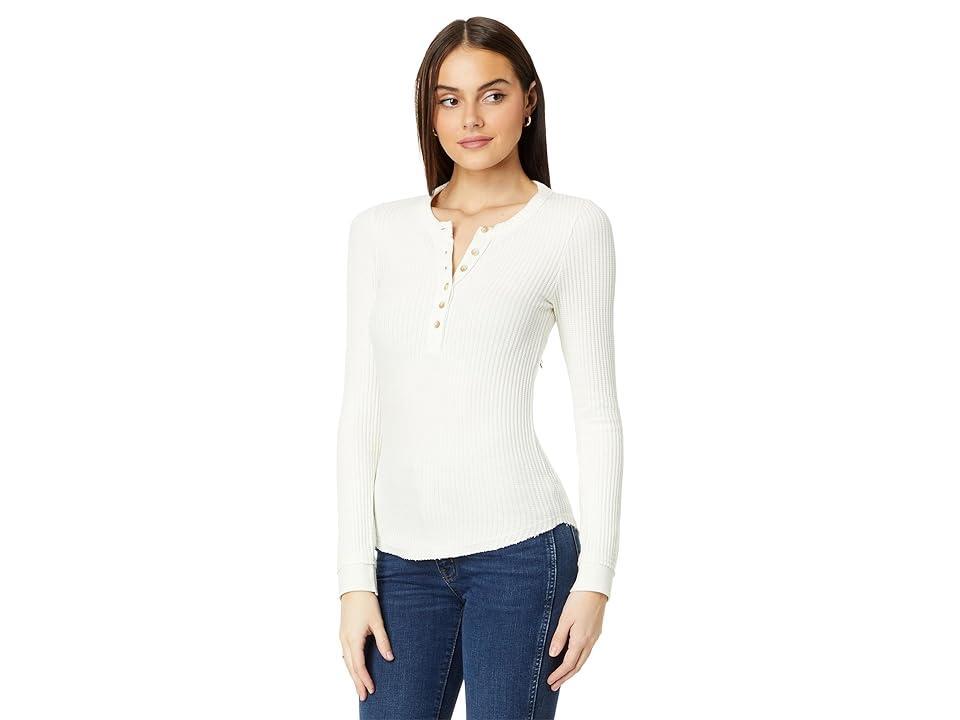 Faherty Legend Aprs Waffle Henley Product Image