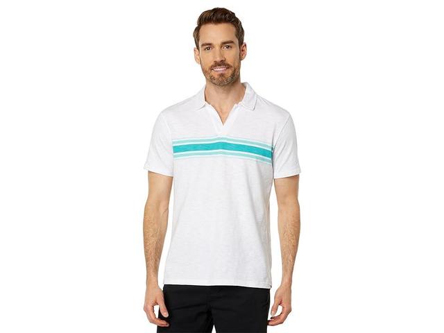 Southern Tide Mesa Sun Farer Polo (Classic White) Men's Clothing Product Image