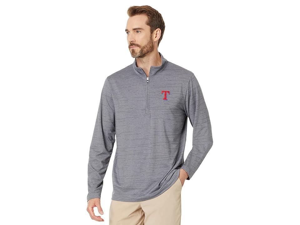 TravisMathew Texas Rangers The Heater 1/4 Zip (Sleet/Quiet Shade) Men's Sweatshirt Product Image