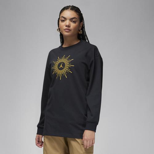 Jordan Flight Women's Oversized Long-Sleeve T-Shirt Product Image