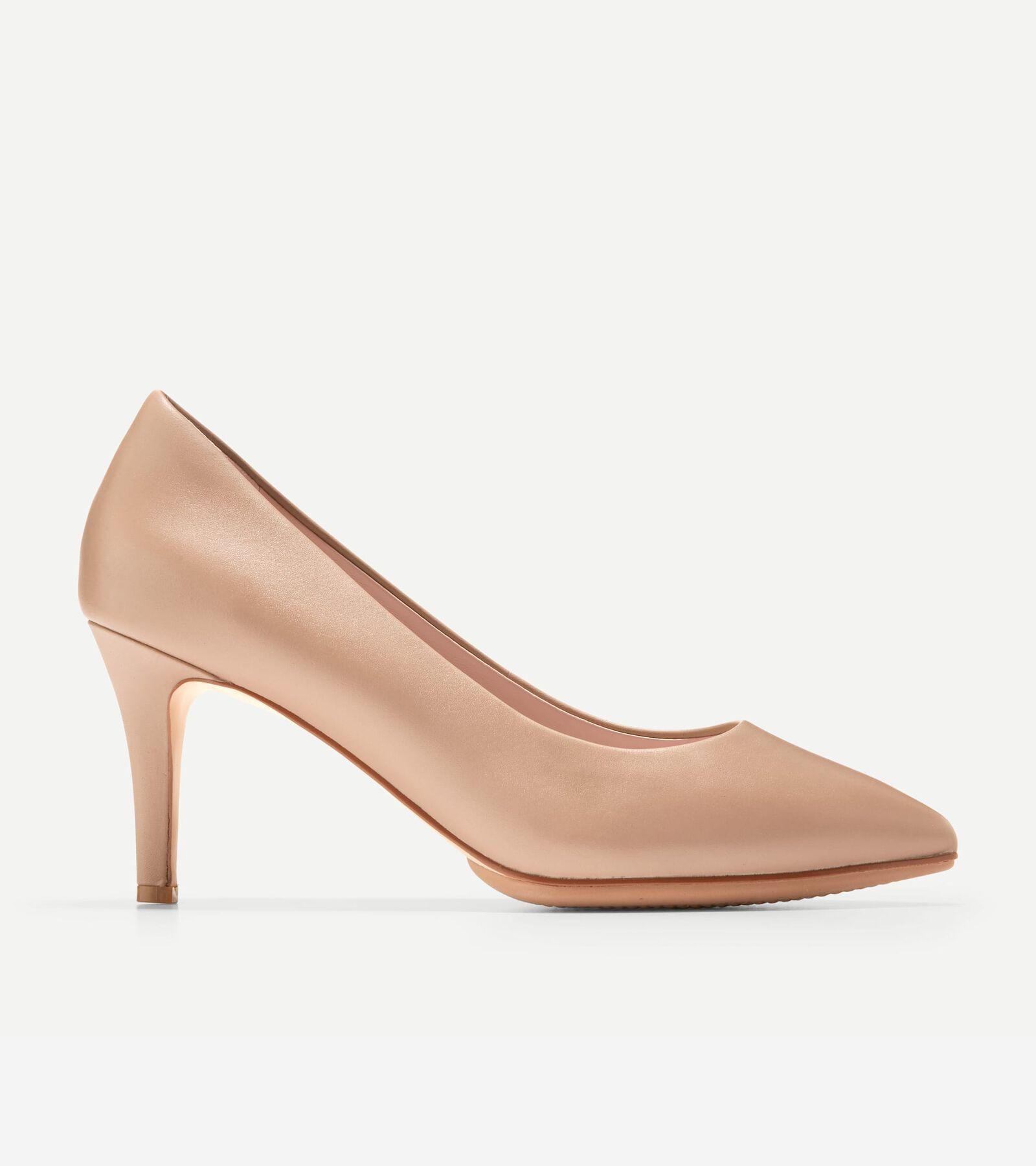 Cole Haan Grand Ambition Pump (75 mm) (Amphora Leather) Women's Shoes Product Image