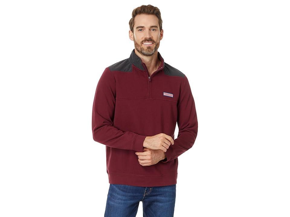 Vineyard Vines Professor Shep Shirt (Crimson) Men's Sweatshirt Product Image