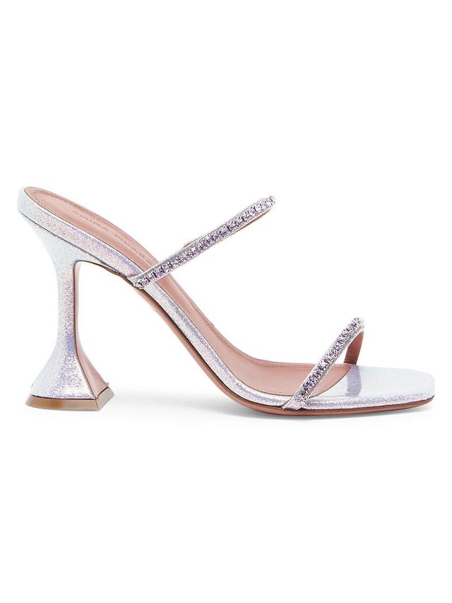 Amina Muaddi Gilda Crystal Strap Sandal Product Image