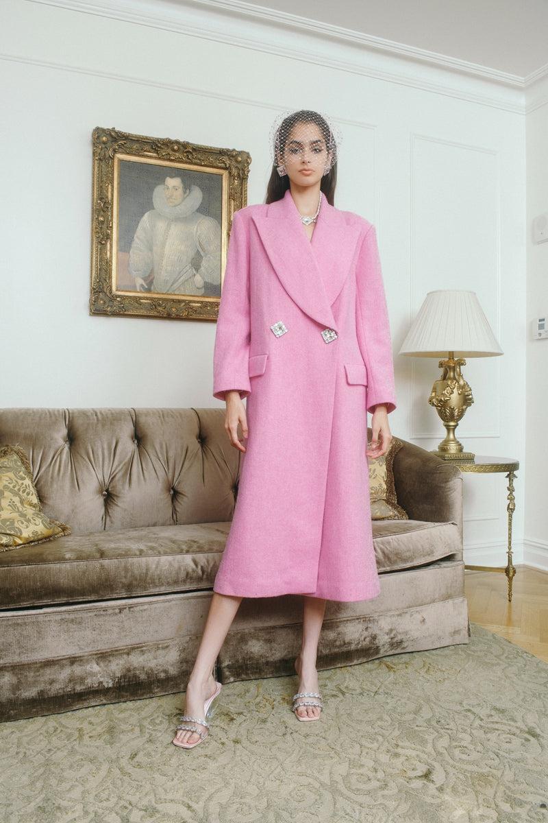 Gabriella Coat in Pink Product Image