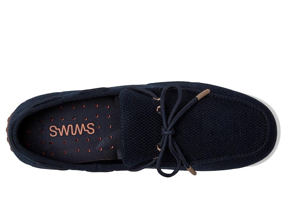 SWIMS Braided Lace Knit Driver Men's Shoes Product Image