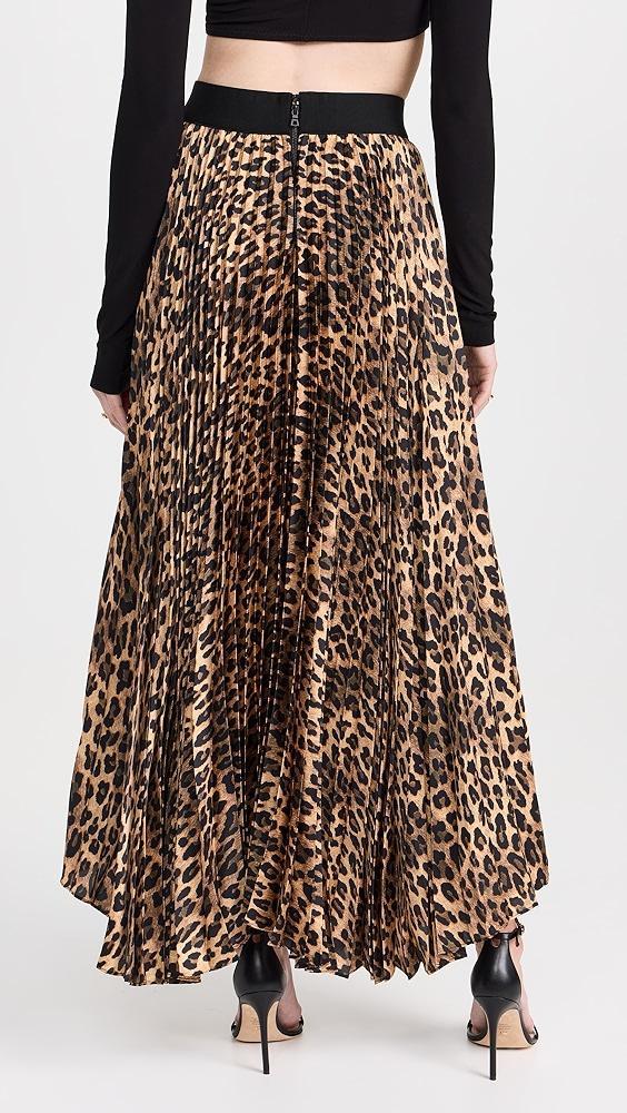 alice + olivia Katz Pleated Maxi Skirt | Shopbop Product Image