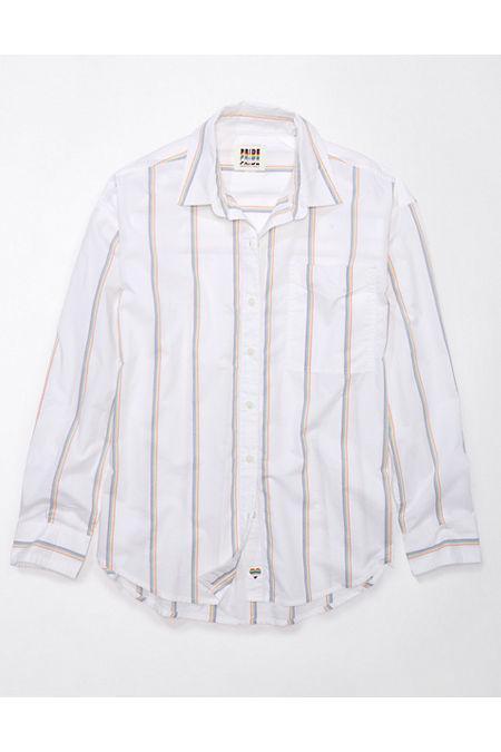 AE Pride Perfect Button-Up Shirt Women's Product Image