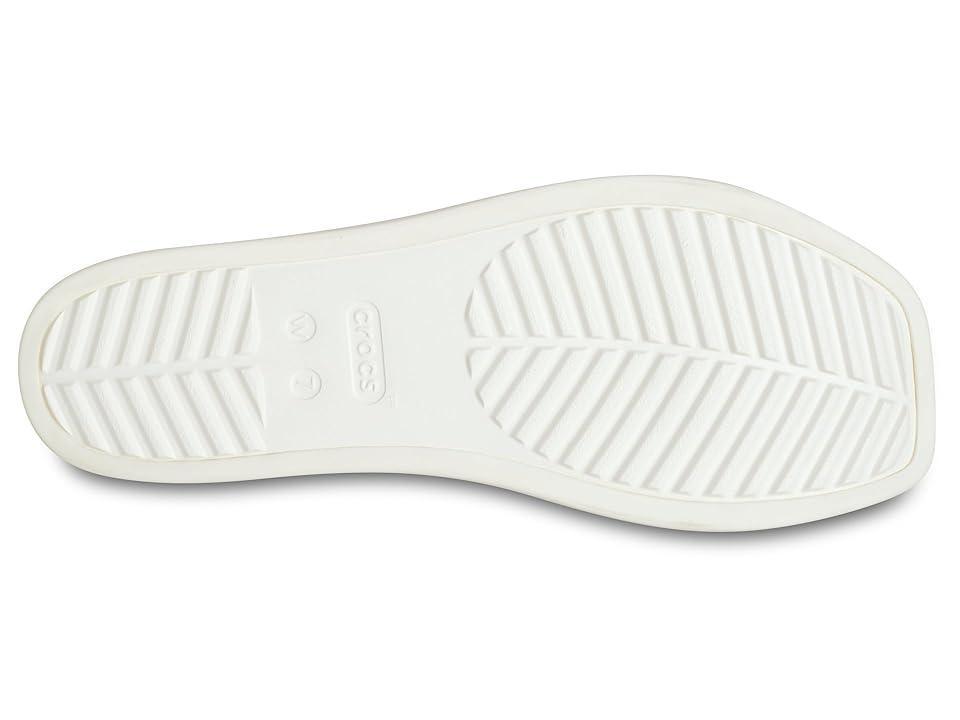 Crocs Miami Slide Sandals Chalk) Women's Sandals Product Image