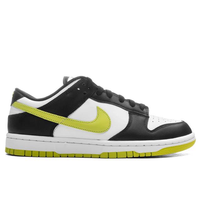 Dunk Low Retro - White/Bright Cactus/Black Male Product Image