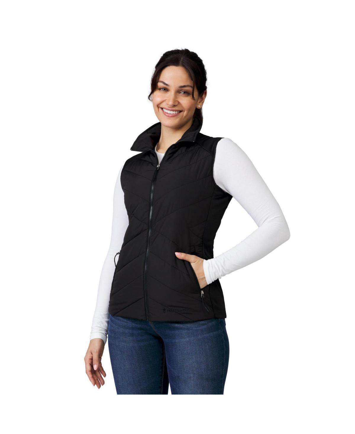 Women's Quilted Hybrid Vest Product Image