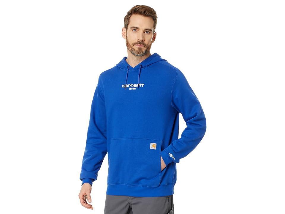 Carhartt Force Relaxed Fit Lightweight Logo Graphic Sweatshirt (Glass ) Men's Clothing Product Image