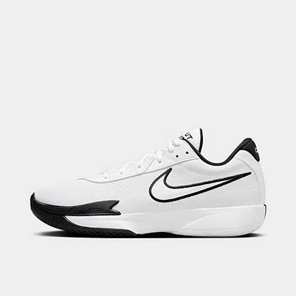 NIKE Mens  Air Zoom G.t. Cut Academy In Summit White/white/black Product Image