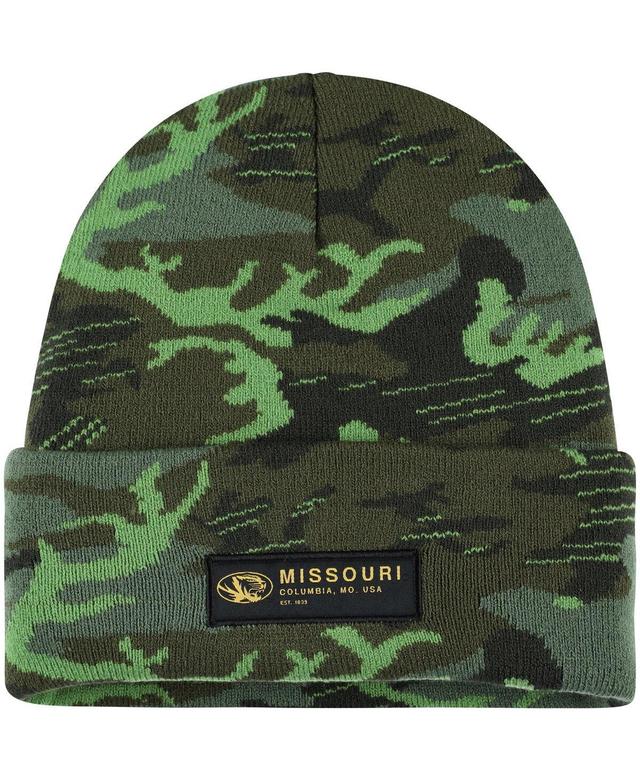 Mens Nike Camo Missouri Tigers Veterans Day Cuffed Knit Hat Product Image