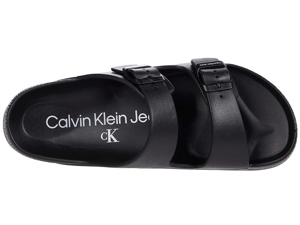 Calvin Klein Zion Slide Sandal | Mens | White | Size 9 | Sandals | Slide Product Image