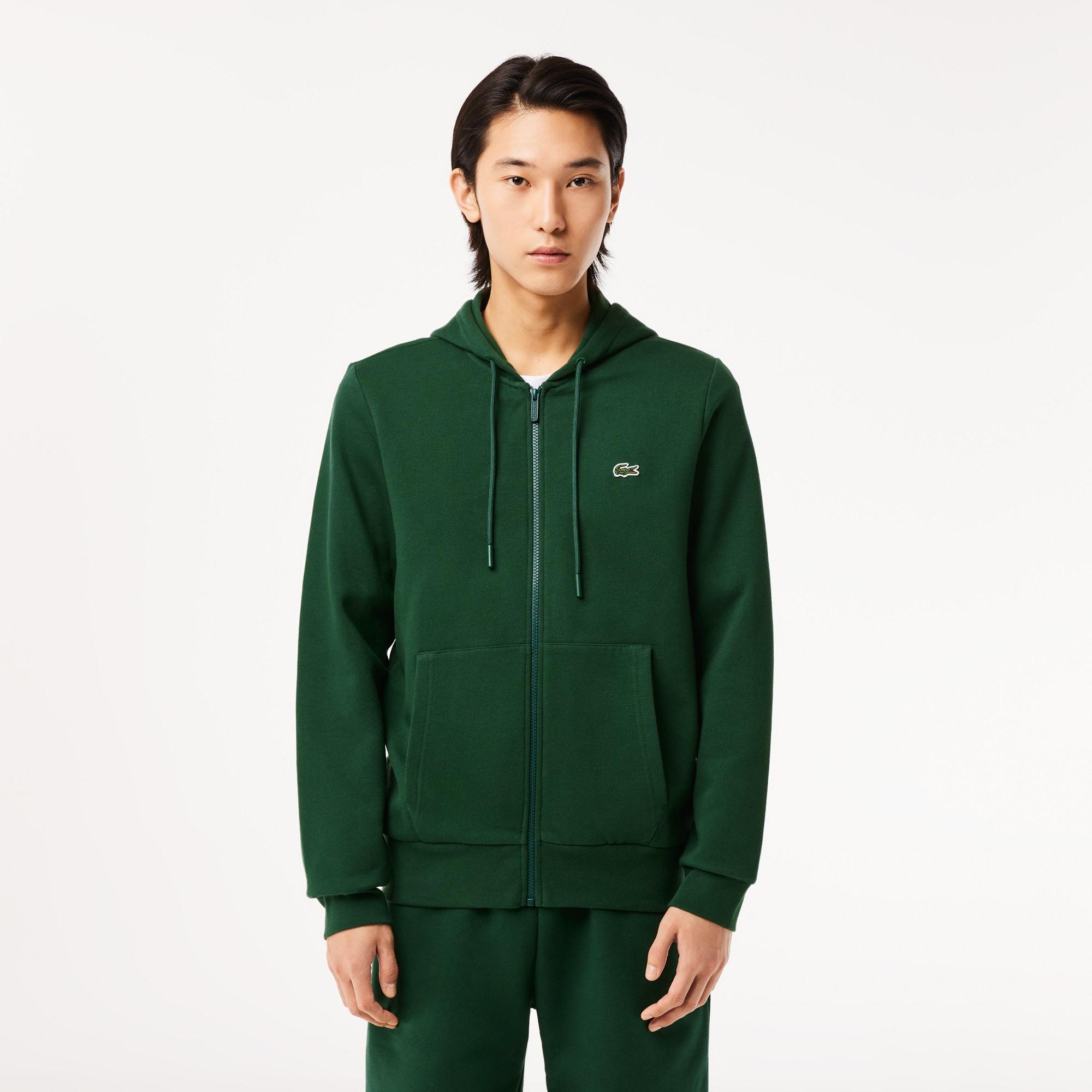 Men's Zip-Up Fleece Hoodie Product Image