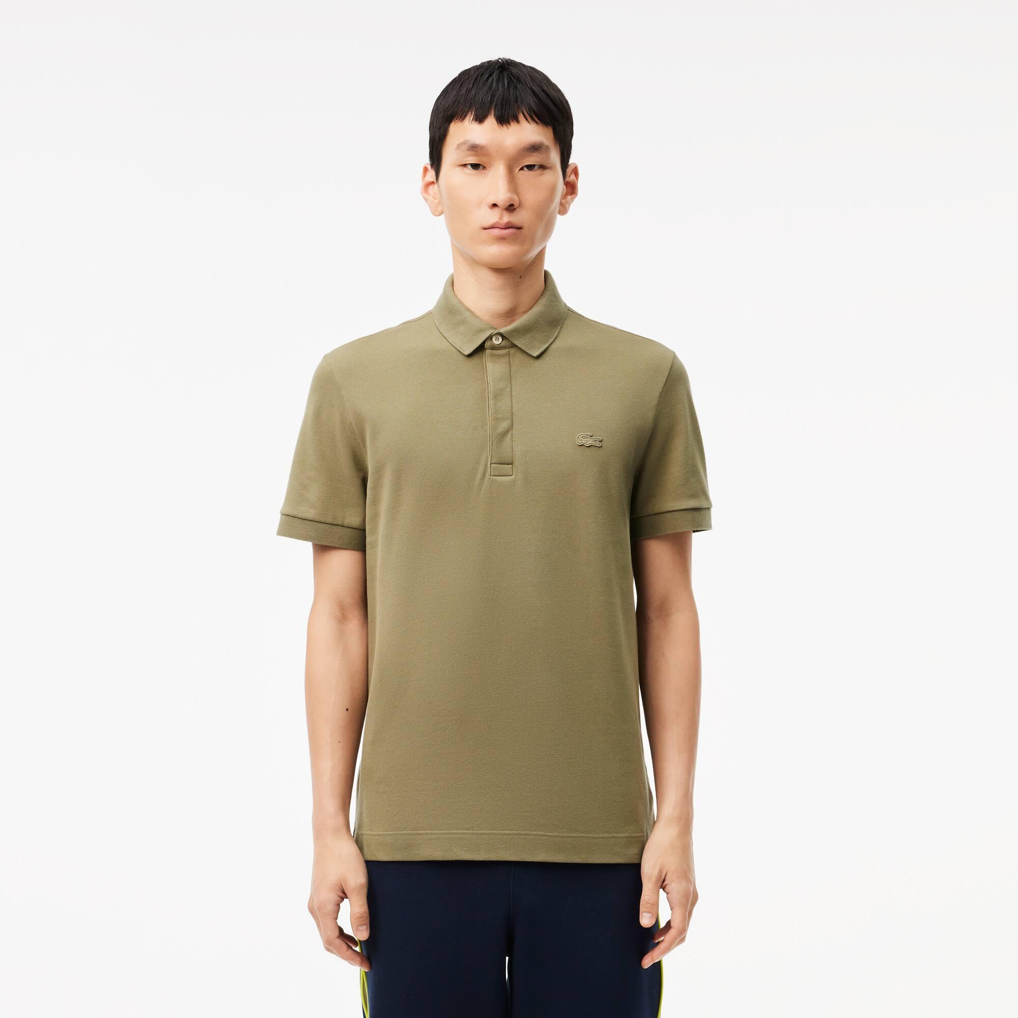 Men's Regular Fit Paris Stretch Piqué Polo Product Image