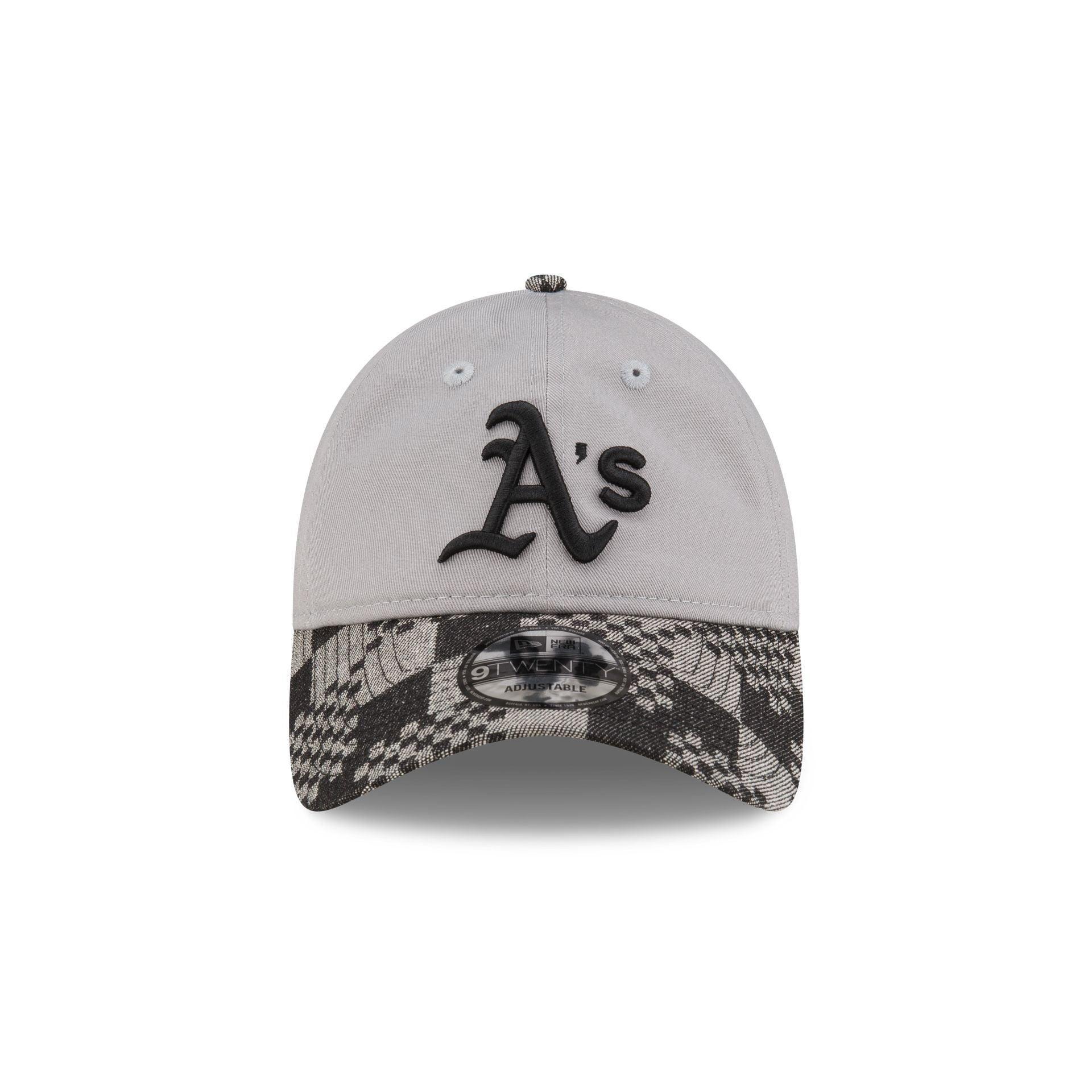 Oakland Athletics Pattern Denim 9TWENTY Adjustable Hat Male Product Image