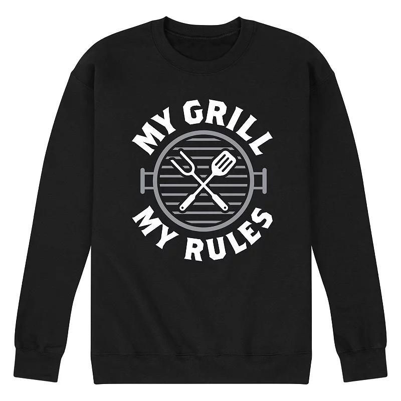 Mens My Grill My Rules Sweatshirt Product Image