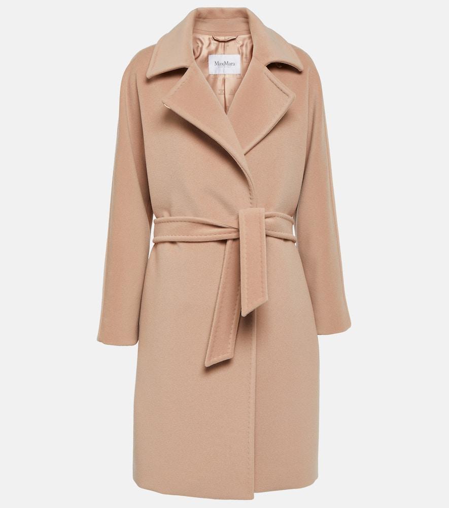 Estella Wool And Cashmere Coat In Brown Product Image