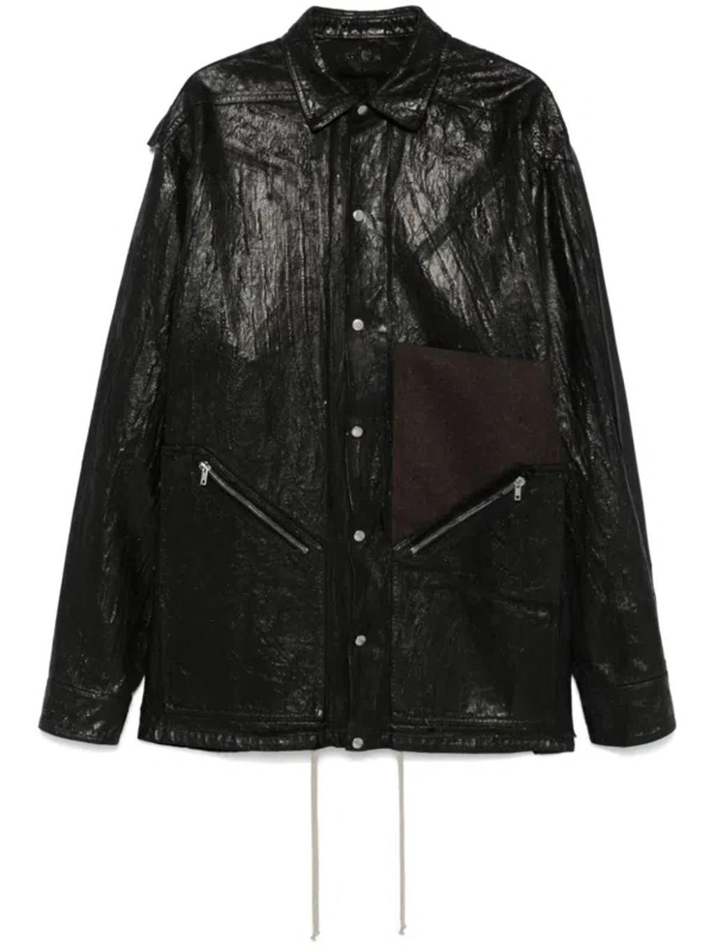 RICK OWENS Runway Tour Jacket In Black product image