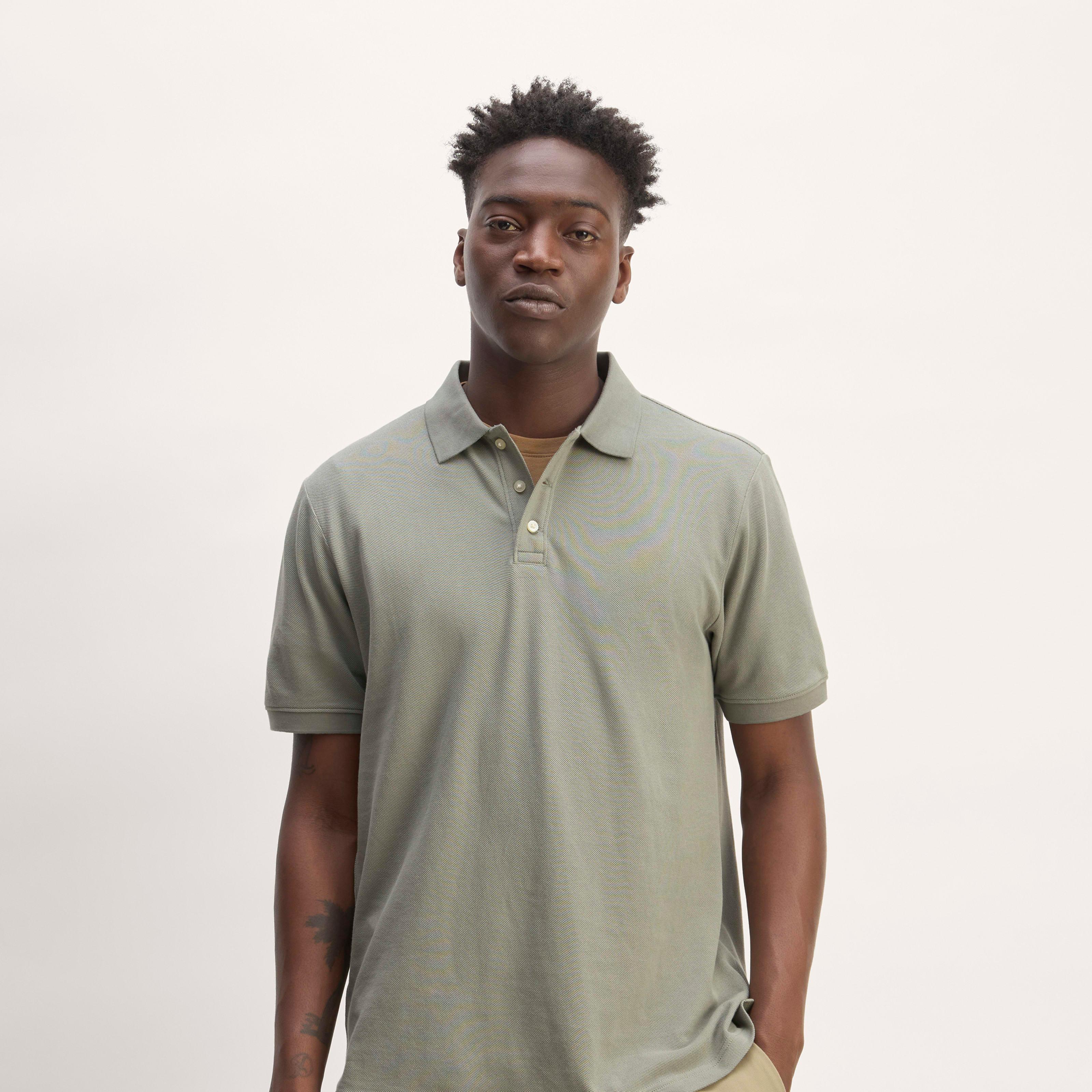 Mens Pique Polo T-Shirt by Everlane Product Image