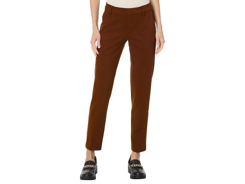 Liverpool Los Angeles Kelsey Trouser Mid Rise Super Stretch Ponte (Rich Mahogany) Women's Dress Pants product image