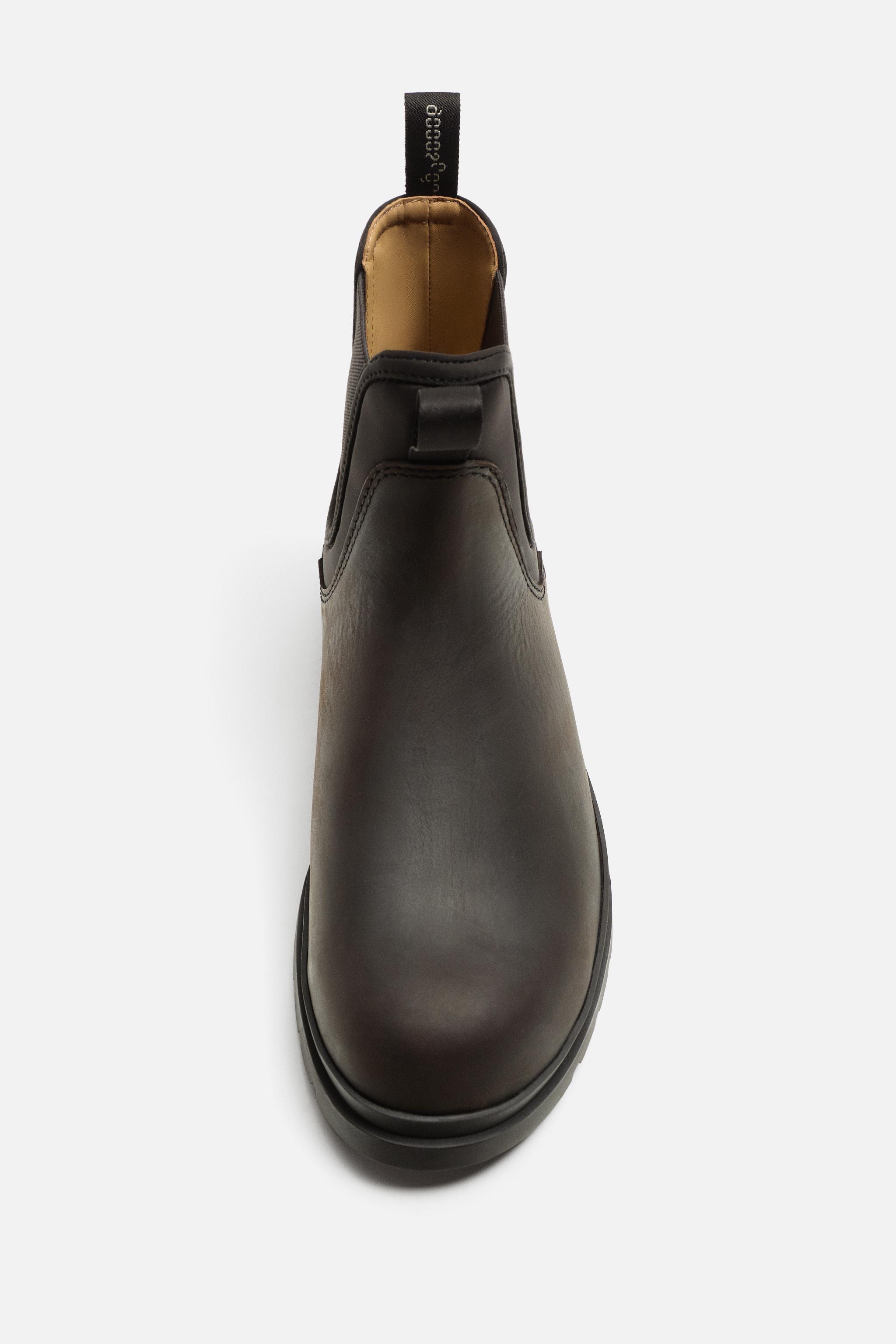 LEATHER CHELSEA BOOTS Product Image