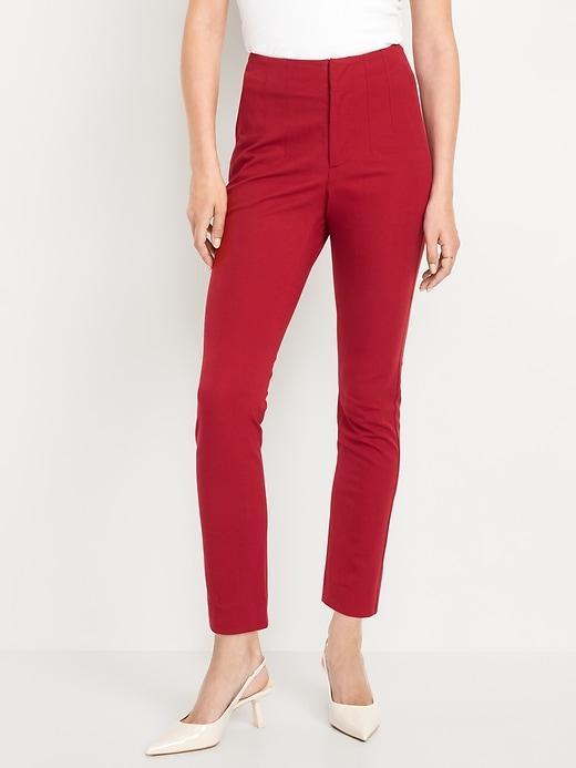 Extra High-Waisted Polished Pixie Skinny Pants Product Image