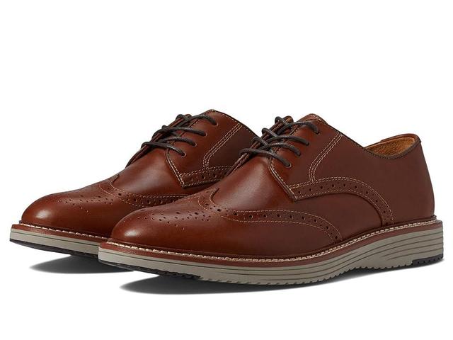 Johnston & Murphy Upton Wing Tip Full Grain) Men's Shoes Product Image