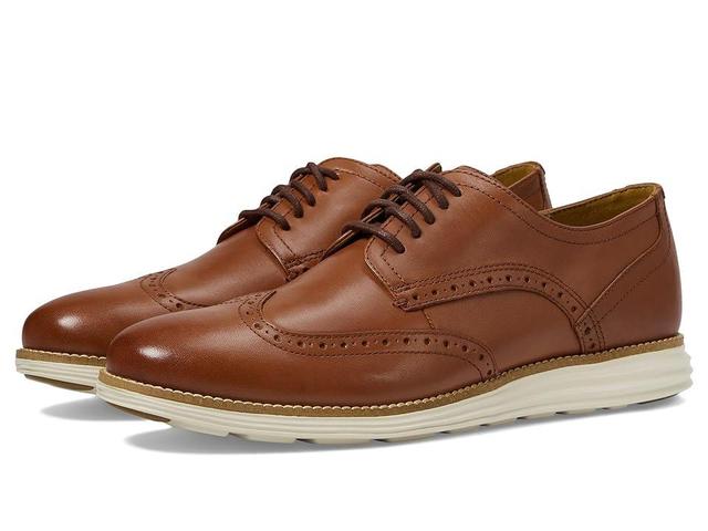 Cole Haan Originalgrand Shortwing Oxford Leather/White) Men's Shoes Product Image