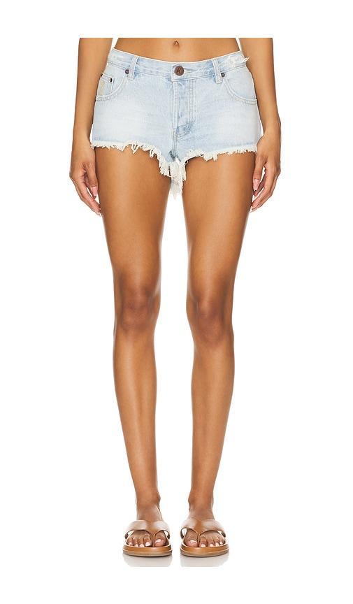 Bonitas Low Waist Denim Short Product Image