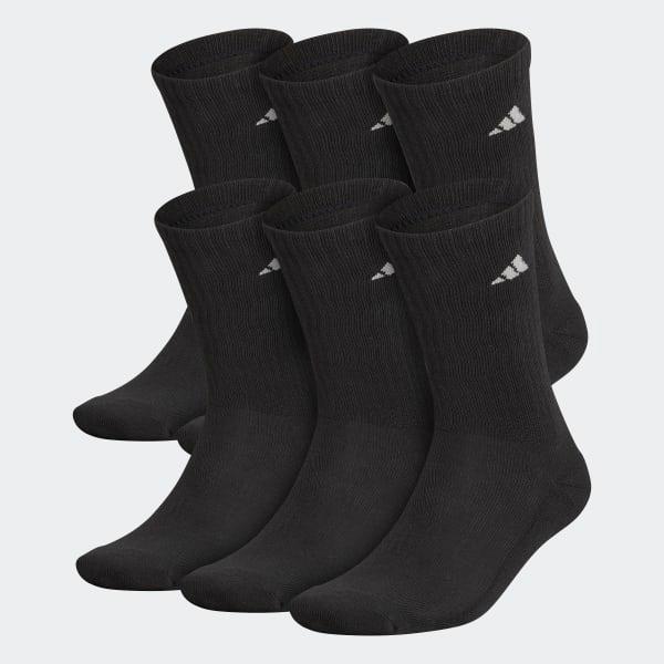 Athletic Cushioned Crew Socks 6 Pairs Product Image